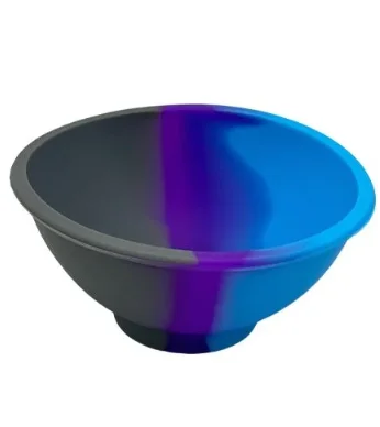 CUIA DE SILICONE AZUL,CINZA E ROXO [GRANDE] 