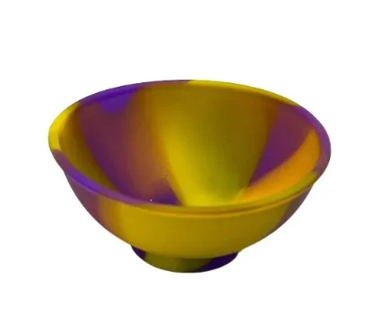 CUIA ROXA E AMARELA